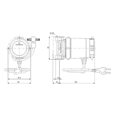 Grundfos Comfort 15-14 BA PM cirkulációs szivattyú Grundfos Comfort 15-14 BA PM cirkulációs szivattyú