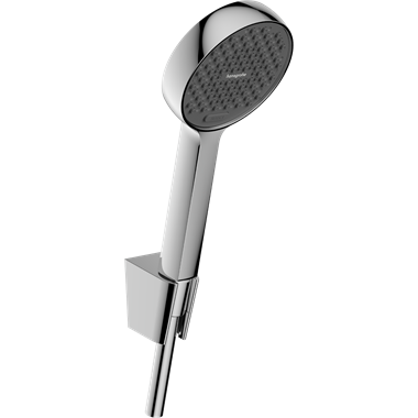 Hansgrohe Activera Select zuhanyszett 9,5 cm, 2 jet, Ecosmart, 125 cm-es zuhanyrúddal, króm