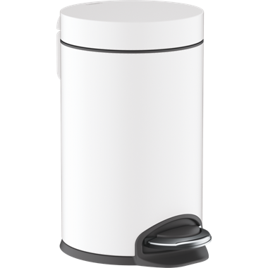 Hansgrohe AddStoris szemetes kuka, pedállal, 3 l, matt fehér