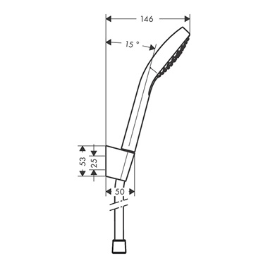 Hansgrohe Croma S.Vario porter zuhanyszett Hansgrohe Croma S.Vario porter zuhanyszett