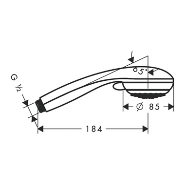 Hansgrohe Crometta 85 multi kézizuhany Hansgrohe Crometta 85 multi kézizuhany