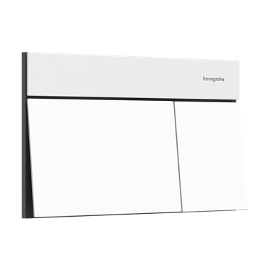 Hansgrohe iFrame Element E nyomólap dual, matt fehér