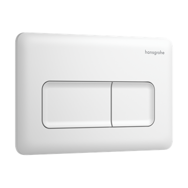 Hansgrohe iFrame Original Q nyomólap dual, matt fehér