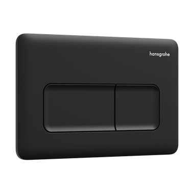 Hansgrohe iFrame Original Q nyomólap dual, matt fekete