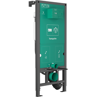 Hansgrohe Iframe universal falsík alatti öblítőrendszer 1120, fali rögzítésű wc-hez