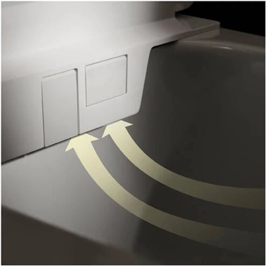 Hansgrohe LavaPura Element S Fali rögzítésű többfunkciós WC-szett AquaHelix Flush, SmartClean, HygieneEffect