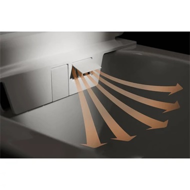 Hansgrohe LavaPura Element S Fali rögzítésű többfunkciós WC-szett AquaHelix Flush, SmartClean, HygieneEffect