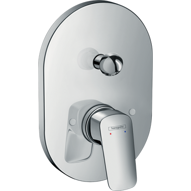 Hansgrohe Logis falsík alatti egykaros kádcsaptelep króm