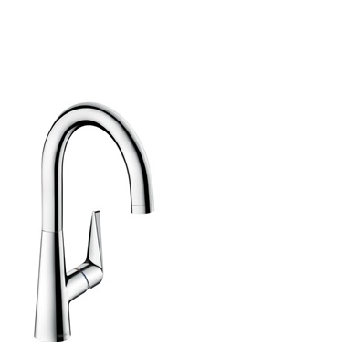 Hansgrohe M511-H220 egykaros mosogatócsaptelep rozsdamentes acél hatású