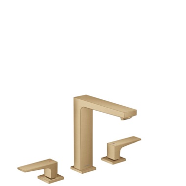 Hansgrohe Metropol 3 lyukú mosdócsaptelep 160 szálcsiszolt bronz Hansgrohe Metropol 3 lyukú mosdócsaptelep 160 szálcsiszolt bronz