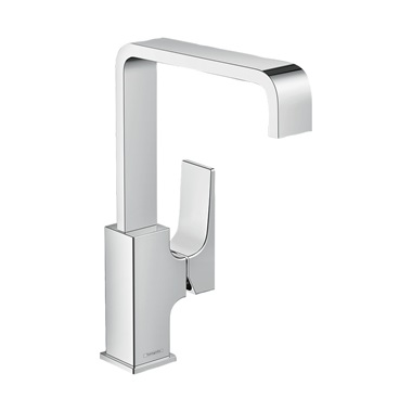 Hansgrohe Metropol egykaros mosdócsaptelep 230 push-open lefolyóval, króm
