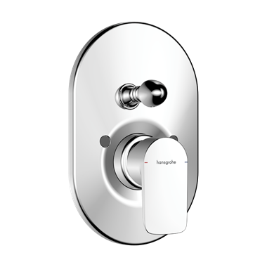 Hansgrohe Neovis Q egykaros kádcsaptelep falsík alatti szereléshez, króm