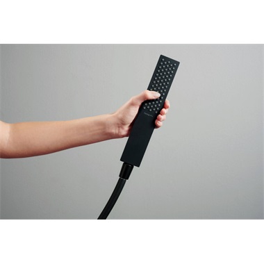 Hansgrohe Pulsify E kézizuhany 1 jet, keskeny, EcoSmart, matt fekete