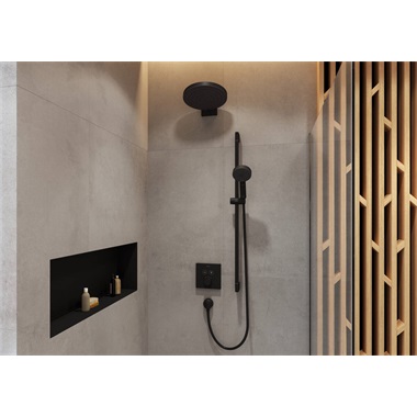 Hansgrohe Pulsify S fejzuhany 260, 1 jet, matt fekete