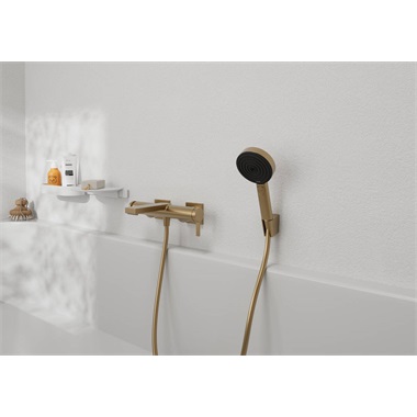Hansgrohe Pulsify Select S Relaxation 105 kézizuhany, 3 jet EcoSmart, szálcsiszolt bronz