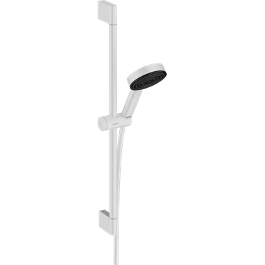 hansgrohe Pulsify Select S Relaxation 105 zuhanyszett, 3 jet  EcoSmart, 65 cm-es zuhanyrúddal, matt fehér