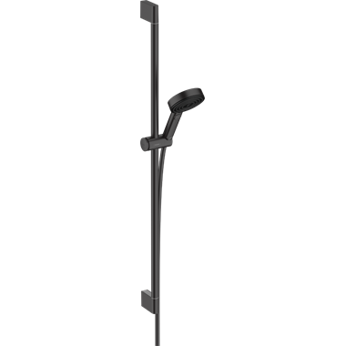 Hansgrohe Pulsify S Select 105 Relaxation zuhanyszett 3 jet, EcoSmart, 90cm-es zuhanyrúddal, matt fekete