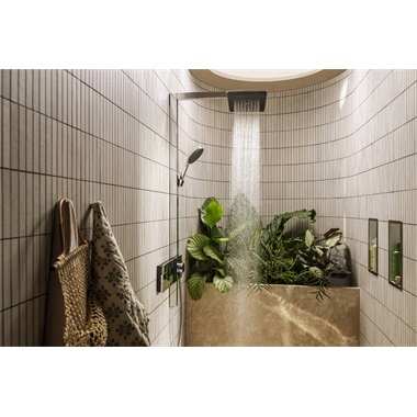 Hansgrohe Raindance Alive Q showerpipe 210/340, 2jet, showerselect comfort króm