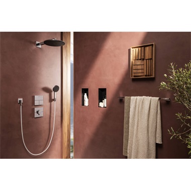 Hansgrohe Raindance Alive select S zuhanyszett 12,5cm, Desingflex zuhanytömlővel, 3 jet, Ecosmart, króm