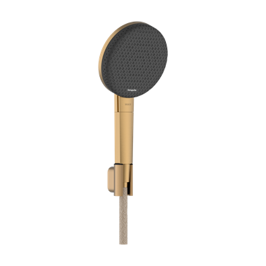 Hansgrohe Raindance Alive Select S zuhanyszett 125, 3jet, Ecosmart+  designflex 160 cm, szálcsiszolt bronz