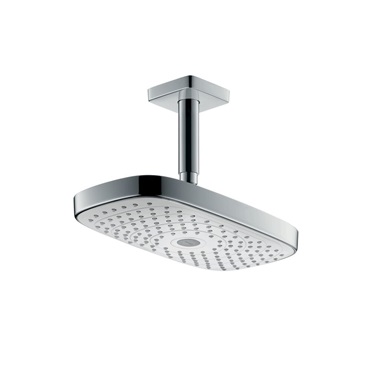 Hansgrohe Raindance Select E300 2 jet, fejzuhany, mennyezeti csatlakozóval króm
