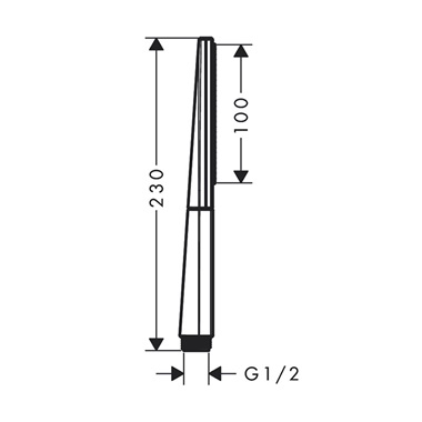 Hansgrohe Rainfinity 100 1jet kézizuhany Hansgrohe Rainfinity 100 1jet kézizuhany