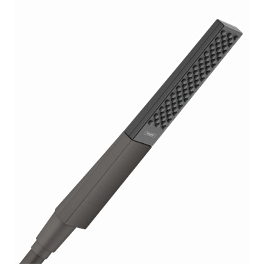 Hansgrohe Rainfinity 100 kézizuhany 1 jet, szálcsiszolt fekete