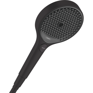 Hansgrohe Rainfinity 130 kézizuhany 3 jet, EcoSmart, matt fekete
