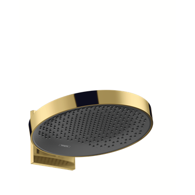 Hansgrohe Rainfinity 360 fejzuhany fali cstlakozóval 1 jet,  polírozott arany
