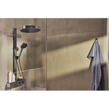 Hansgrohe Rainfinity showerpipe 360 zuhanyszett, 1jet, showertablet 350, króm