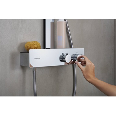 Hansgrohe Rainfinity showerpipe 360 zuhanyszett, 1jet, showertablet 350, króm