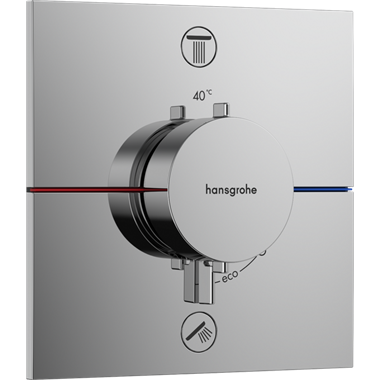 HANSGROHE SHOWERSELECT COMFORT E FALSÍK ALATTI TERMOSZTÁT, 2 FUNKCIÓS