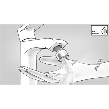 Hansgrohe Talis E 240 magasított egykaros csaptelep, szálcsiszolt bronz 