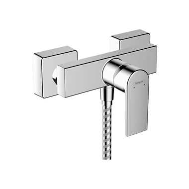 Hansgrohe Vernis Shape falsíkon kívüli  egykaros zuhanycsaptelep króm