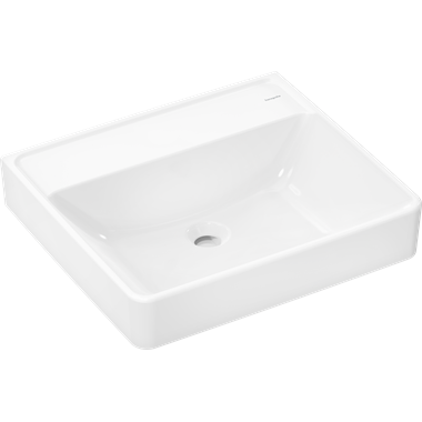 Hansgrohe Xanuia Q mosdó 55x48x10,5 cm, csapfurat, túlfolyó nélkül, fehér