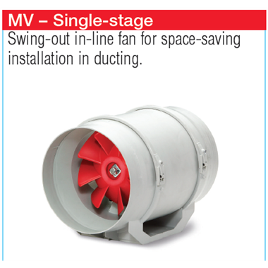 Helios Multivent csőventilátor MV250 6056