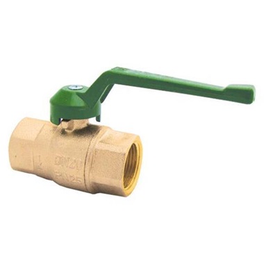 Herz golyóscsap zöld karos 3/4"BB DN20