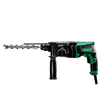 Hikoki fúró-vésőkalapács 850W 3,4j, uvp-rezgés csill,fekvő  motor