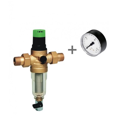 Honeywell Home vízszűrő+nyomáscsökkentő  PN 16