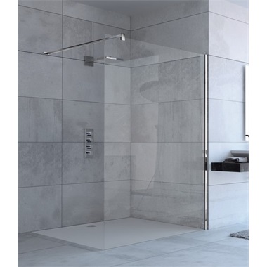 Technik Sanitary (Hüppe) X-One Walk-In zuhanyfal, 890-905x2000, Antiplaque üveg, magasfényű ezüst Technik Sanitary (Hüppe) X-One Walk-In zuhanyfal, 890-905x2000, Antiplaque üveg, magasfényű ezüst
