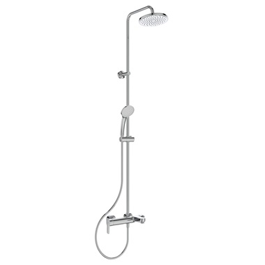 Ideal Standard Cerafine O egykaros zuhanyrendszer kádtöltővel hosszú felszállócsővel, króm
