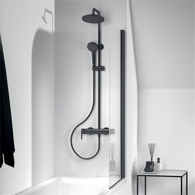 Ideal Standard Cerafine O egykaros zuhanyrendszer, silk black