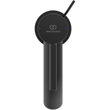 Ideal Standard  Ceraline mosdócsaptelep lefolyógarnitúrával, Silk Black
