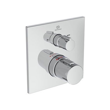 Ideal Standard Ceratherm C100 beépített termosztátos kádtöltő csaptelep színkészlet, 2 fogyasztó, króm