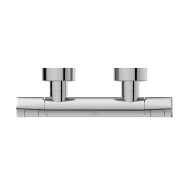 Ideal Standard Ceratherm T100 termosztátos zuhany csaptelep dekoratív polccal, króm