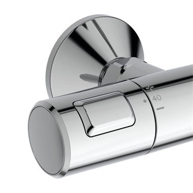 Ideal Standard Ceratherm T25 termosztátos zuhanyrendszer, króm