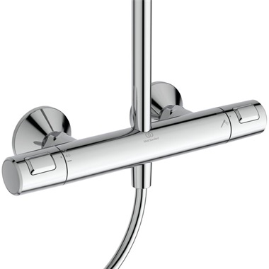 Ideal Standard Ceratherm T25 termosztátos zuhanyrendszer, króm