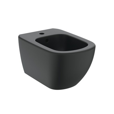 Ideal Standard Tesi fali bidé, rejtett rögzítéssel, silk black