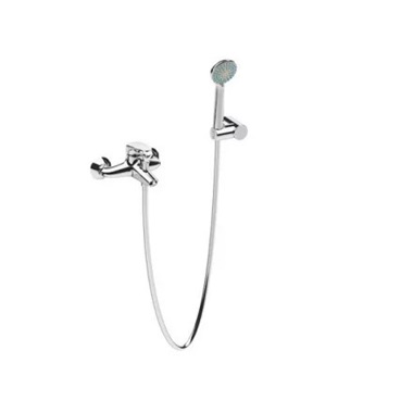 Jika Deep kád-zuhany csaptelep fali zuhanyszettel, króm