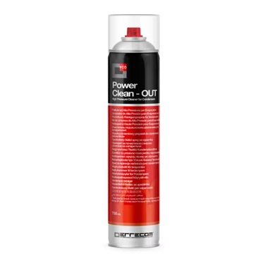 Errecom Power Clean-OUT (nagynyomású klímatisztító aerosol kültéri egységhez) 750ml Errecom Power Clean-OUT (nagynyomású klímatisztító aerosol kültéri egységhez) 750ml